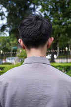Slate Gray Rayon Tangzhuang