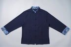 Midnight Blue Rayon Tangzhuang