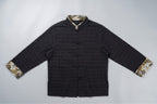 Obsidian Stripe Cotton Tangzhuang